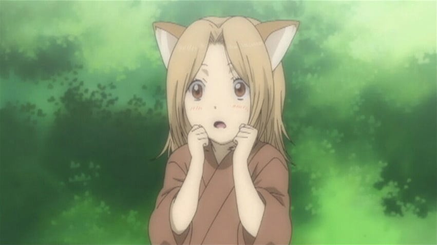 TVアニメ「夏目友人帳」第1期7話より、子狐。