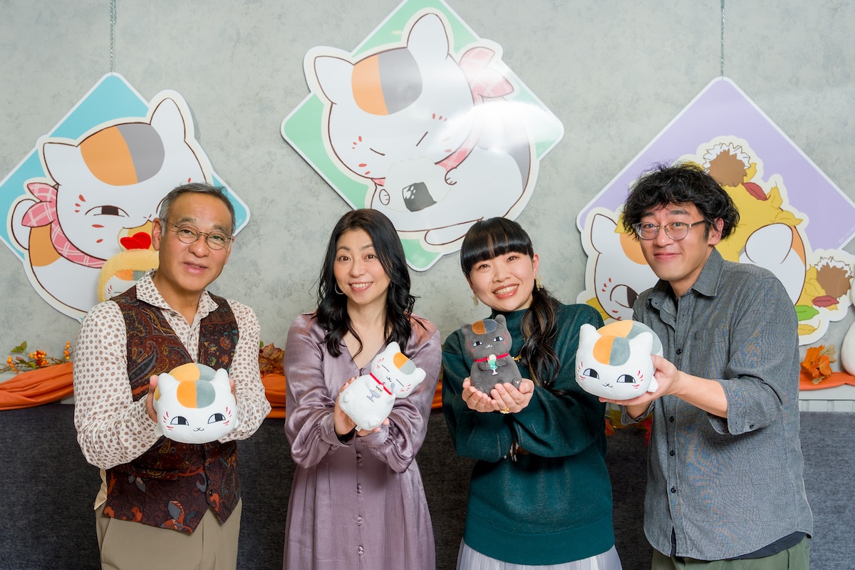 左から松山鷹志、岡村明美、知桐京子、下崎紘史。