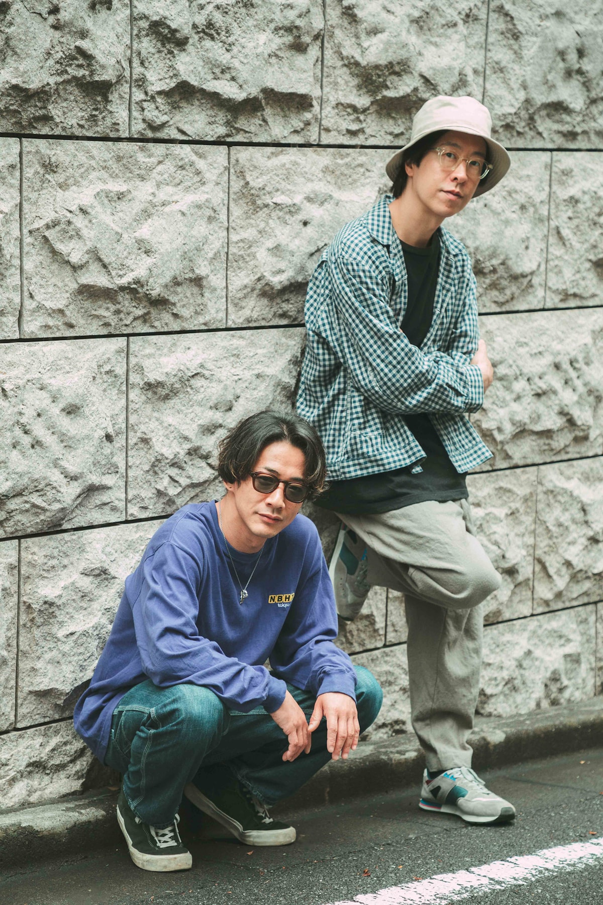 左から村松拓（Nothing's Carved In Stone）、ホリエアツシ（ストレイテナー）。