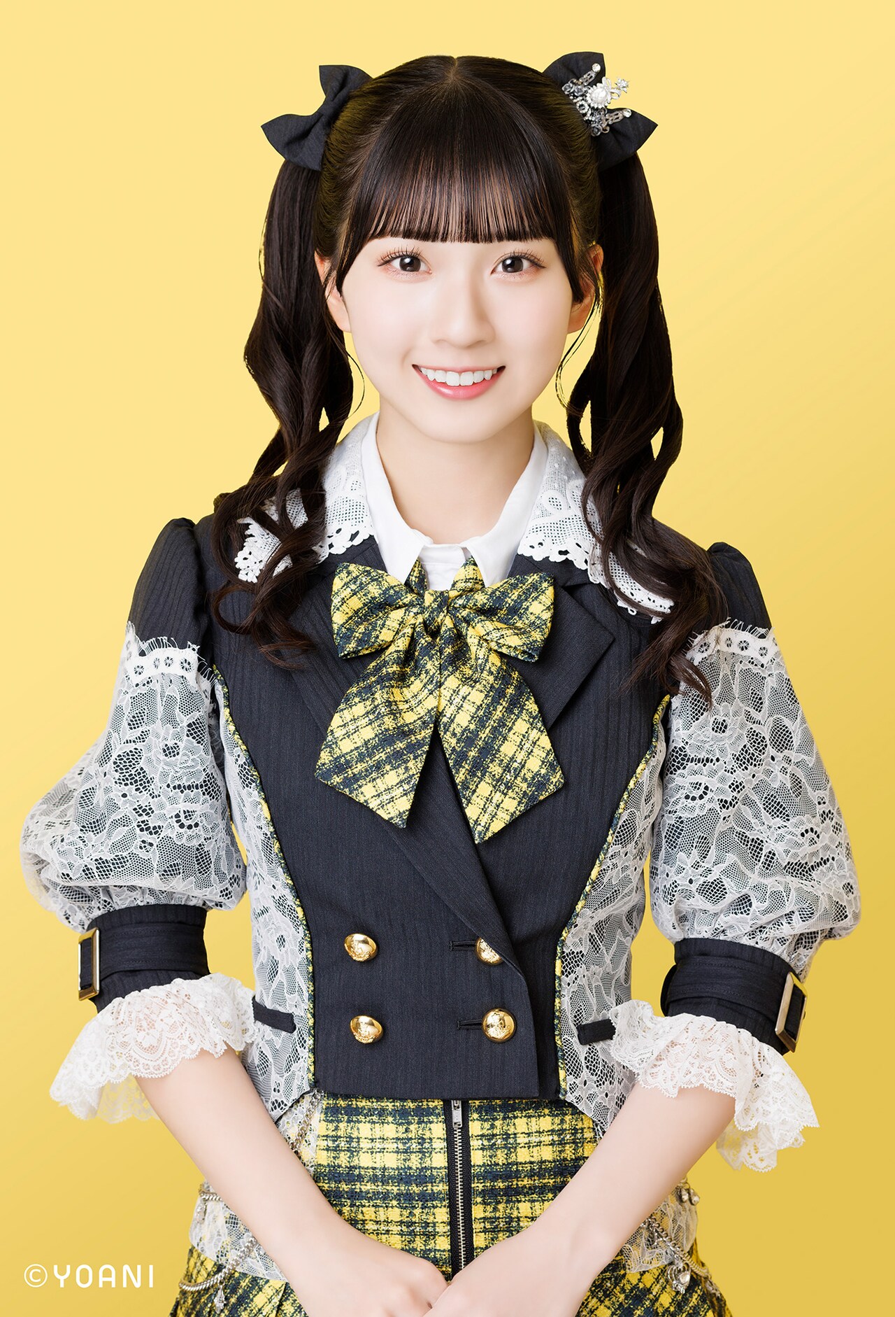 ≒JOY 江角怜音 サイン入りポスター 初恋シンデレラ ≒JOY ニアジョイ