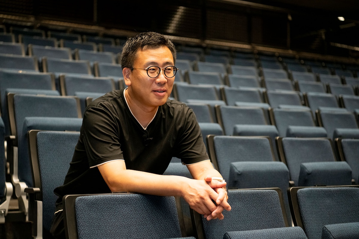 アリーナ席からLEVEL3に移動した古家さん。