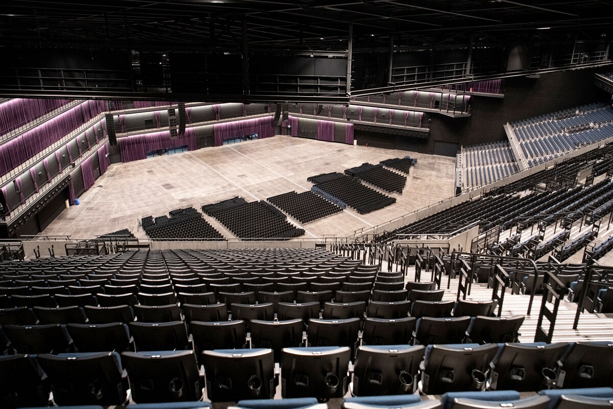 LEVEL7の最後列からの視界。