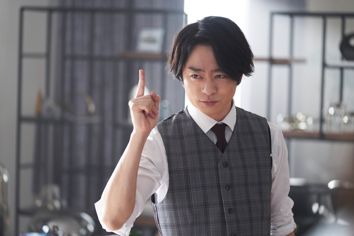 「映画 ネメシス 黄金螺旋の謎」より、櫻井翔演じる風真尚希。