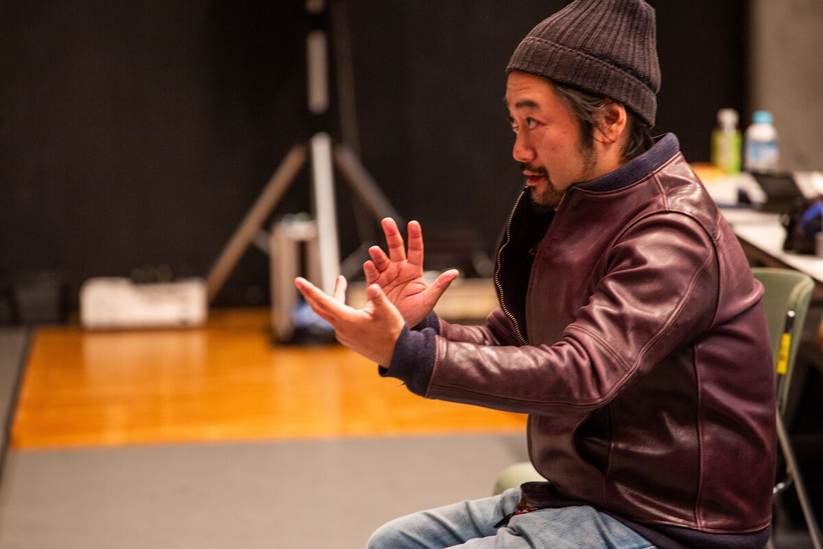 「ニューマドンナ」稽古の様子。（撮影：六渡達郎）