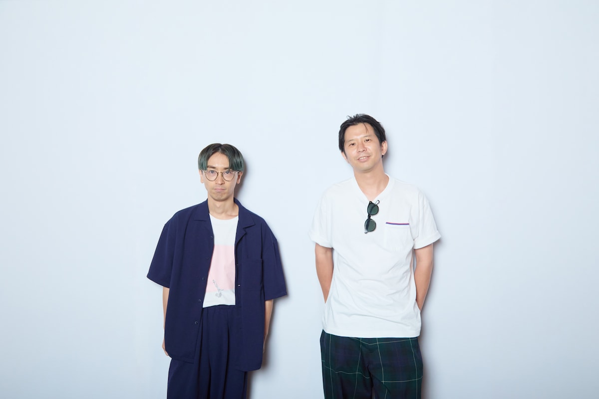 左から谷川正憲（UNCHAIN）、Keishi Tanaka。