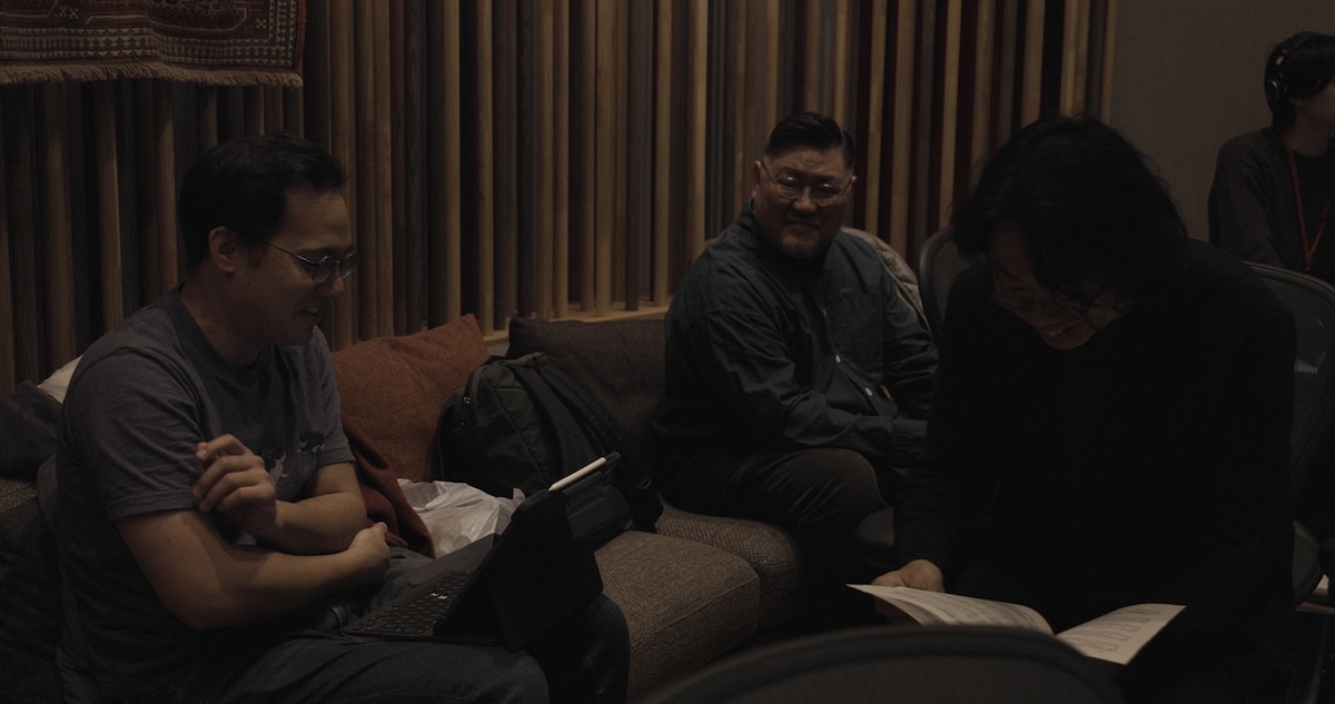 「NieR:Piano Journeys」レコーディングの様子。