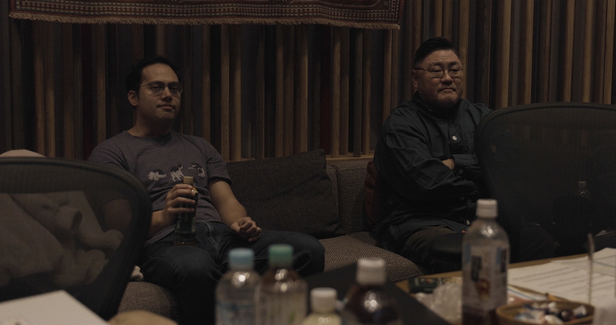 「NieR:Piano Journeys」レコーディングの様子。