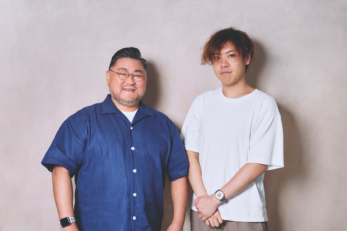 左から岡部啓一、瀬尾祥太郎。