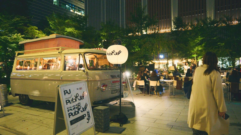 昨年11月開催「NIHONBASHI PUBLIC JAZZ」の様子。