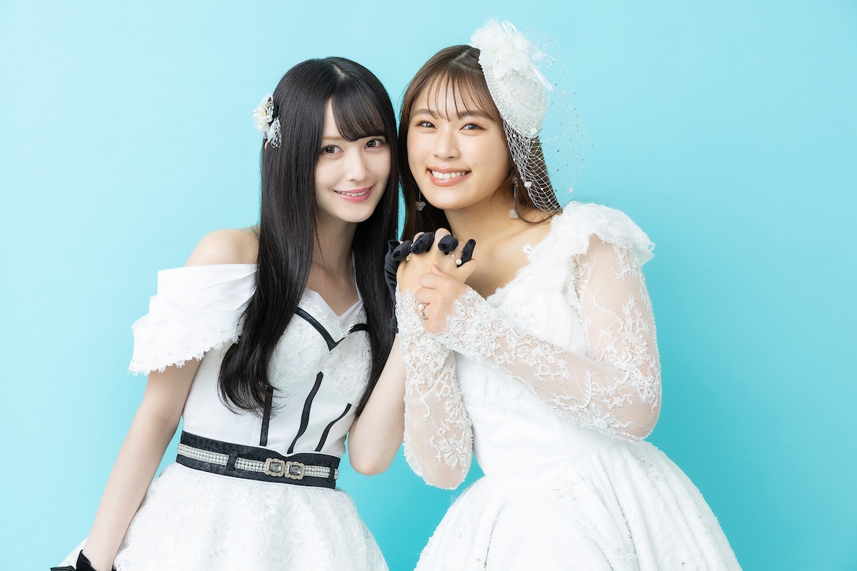 山本望叶と渋谷凪咲。