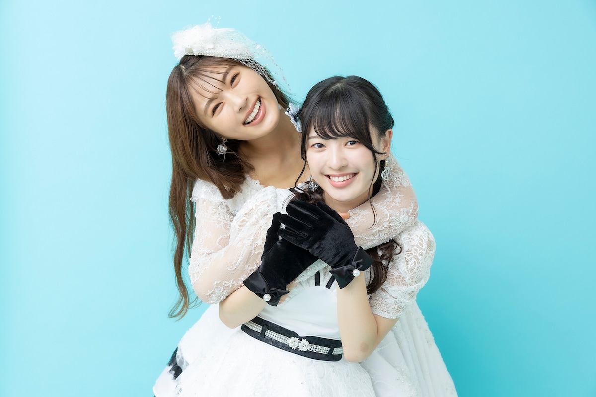 渋谷凪咲と青原和花。