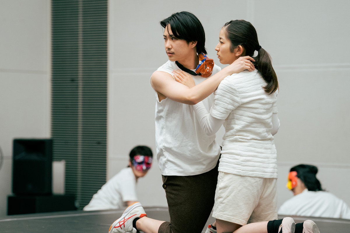 「ロミオとジュリエット」稽古の様子。