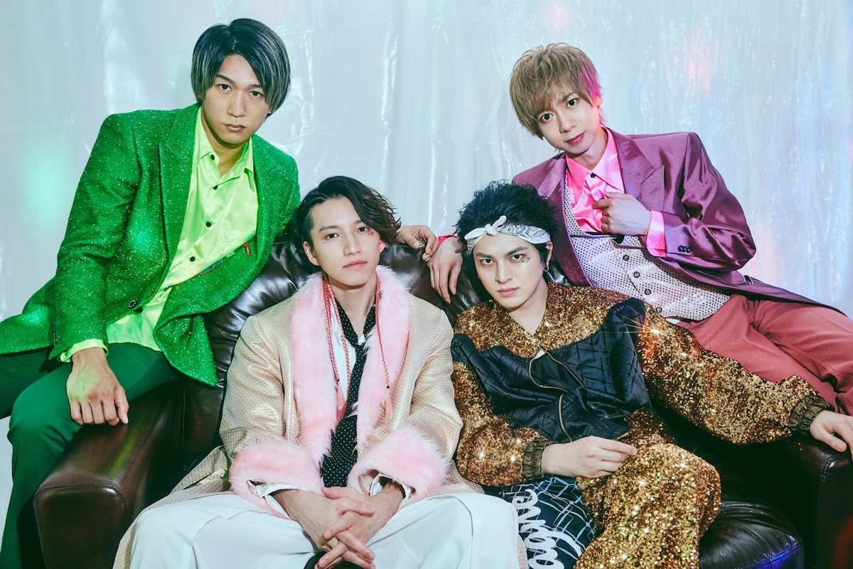 左からIGU（B2takes!!）、オジュン（NOMUZO）、コータ（NOMUZO）、奥山ピーウィー（B2takes!!）。