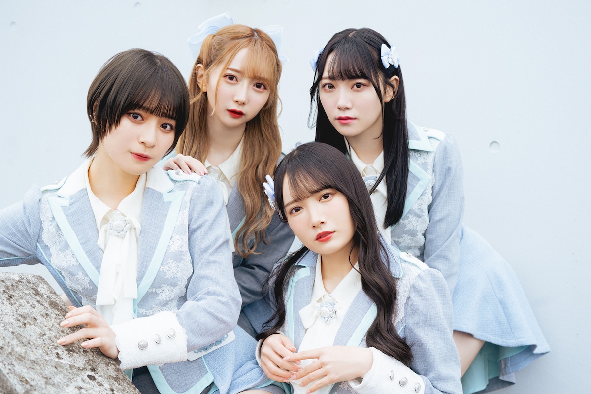 左から冨田菜々風、谷崎早耶、鈴木瞳美、本田珠由記。