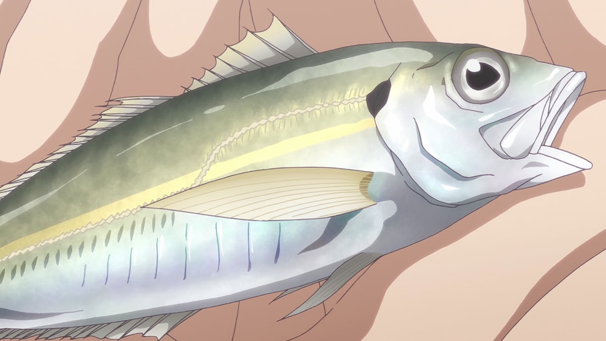 アニメ「放課後ていぼう日誌」では、釣具や魚まですべて作画で表現された。