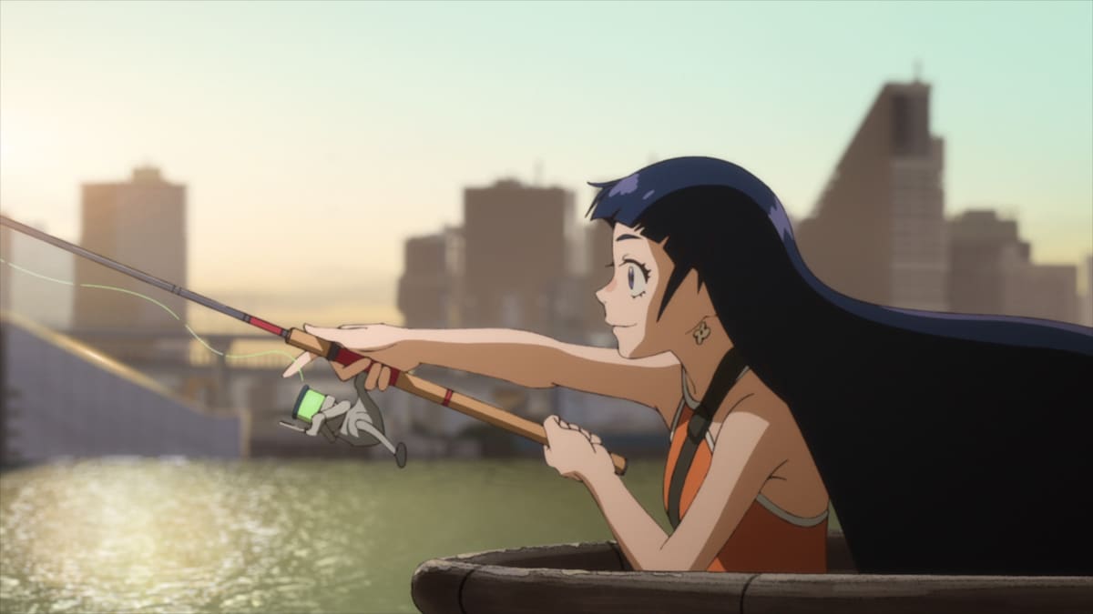 アニメ「ネガポジアングラー」より。