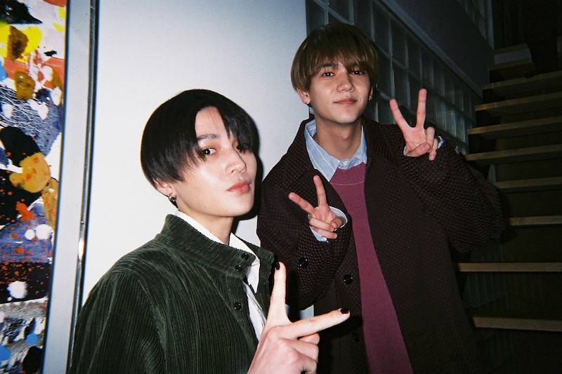 左から八木勇征、中島颯太。