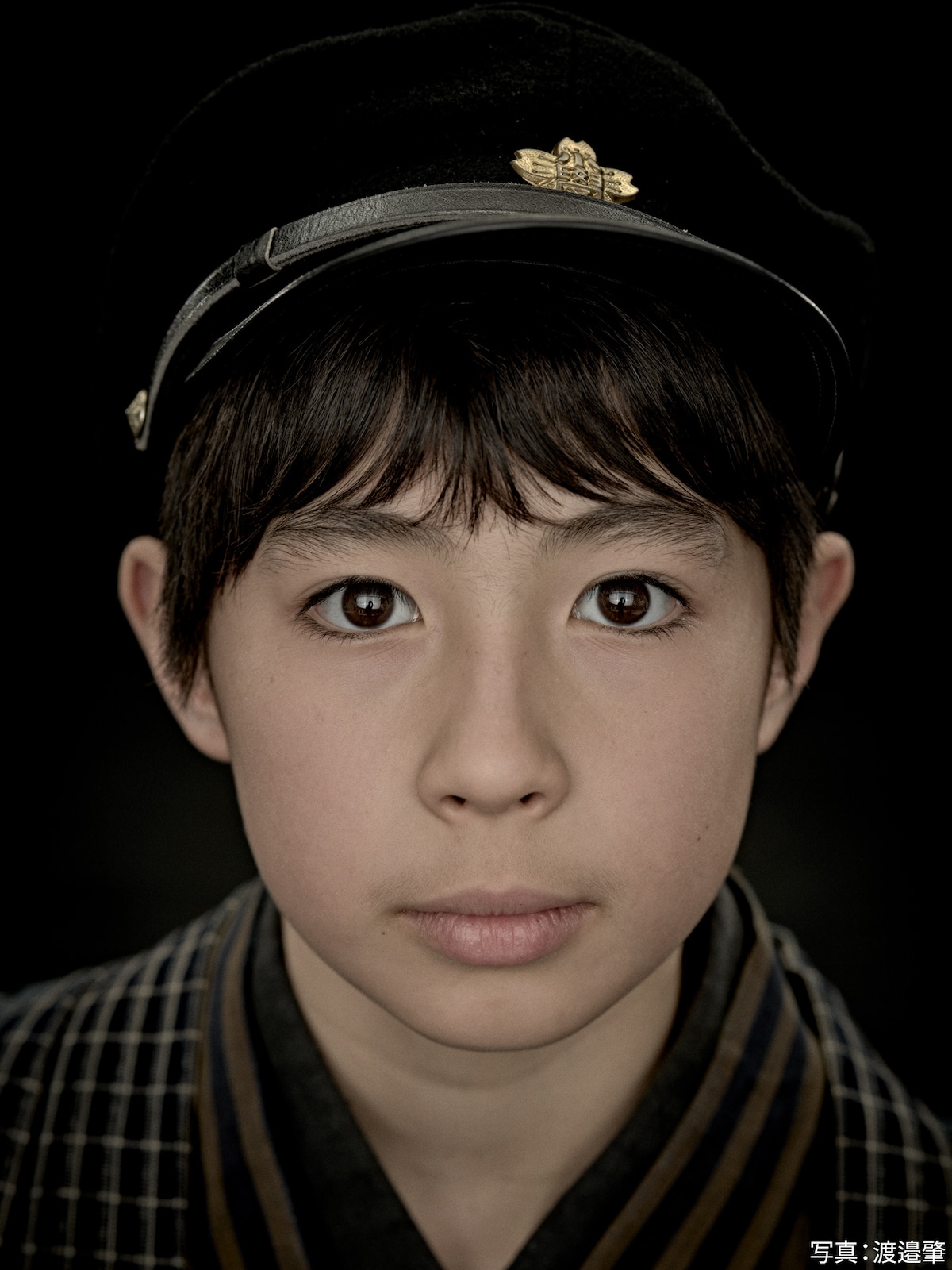 Orchardシリーズ K-BALLET Opto「踊る。遠野物語」より、尾上眞秀のビジュアル。©Hajime Watanabe