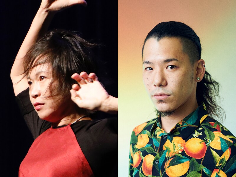 左から北村成美、北尾亘（photo by Kenji Kagawa）。