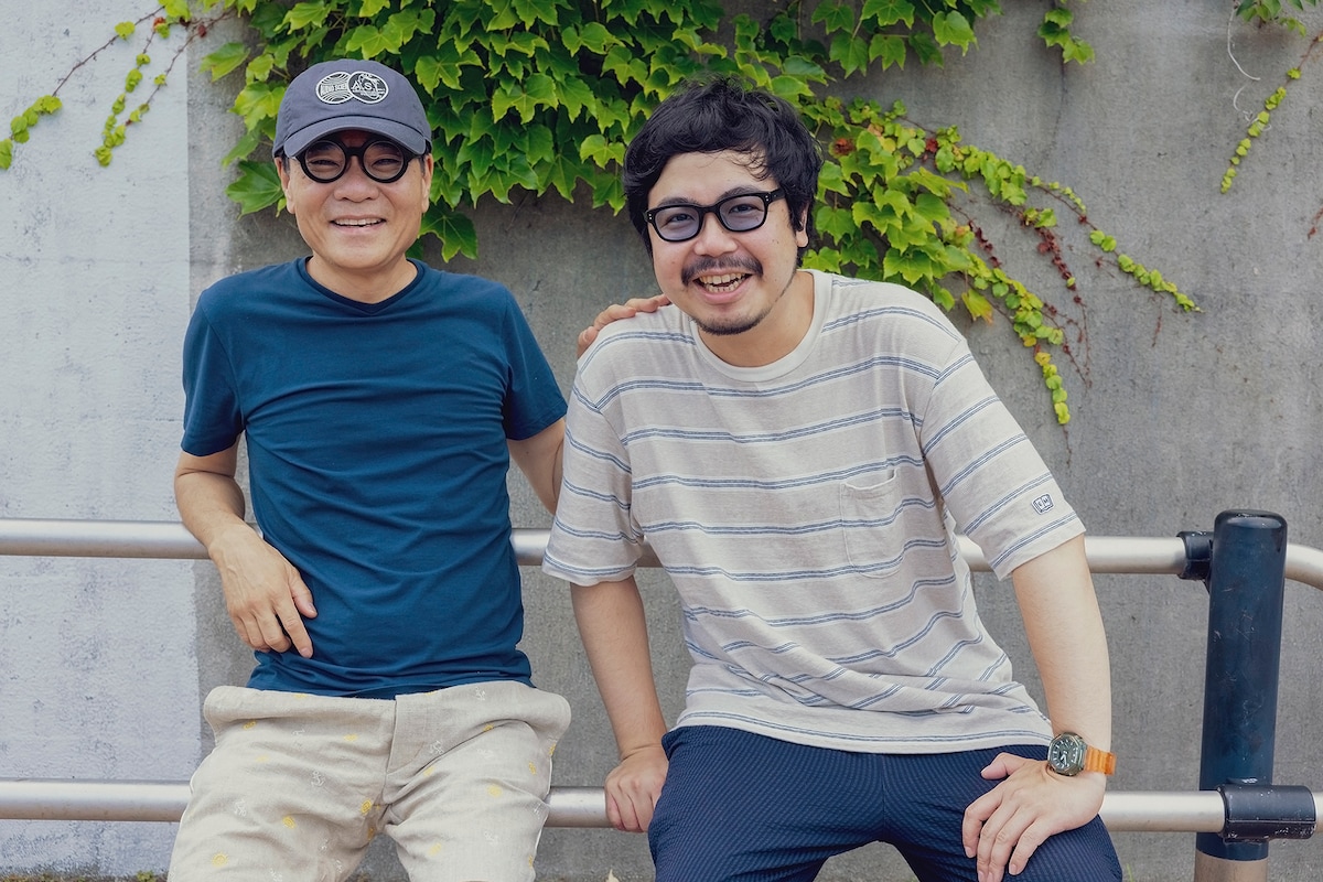 左からいとうせいこう、高橋一（思い出野郎Aチーム）。