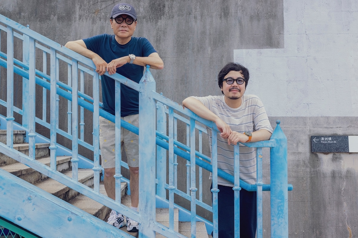 左からいとうせいこう、高橋一（思い出野郎Aチーム）。