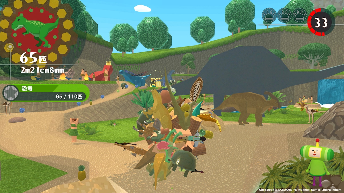 ゲーム「ワンス・アポン・ア・塊魂」より。