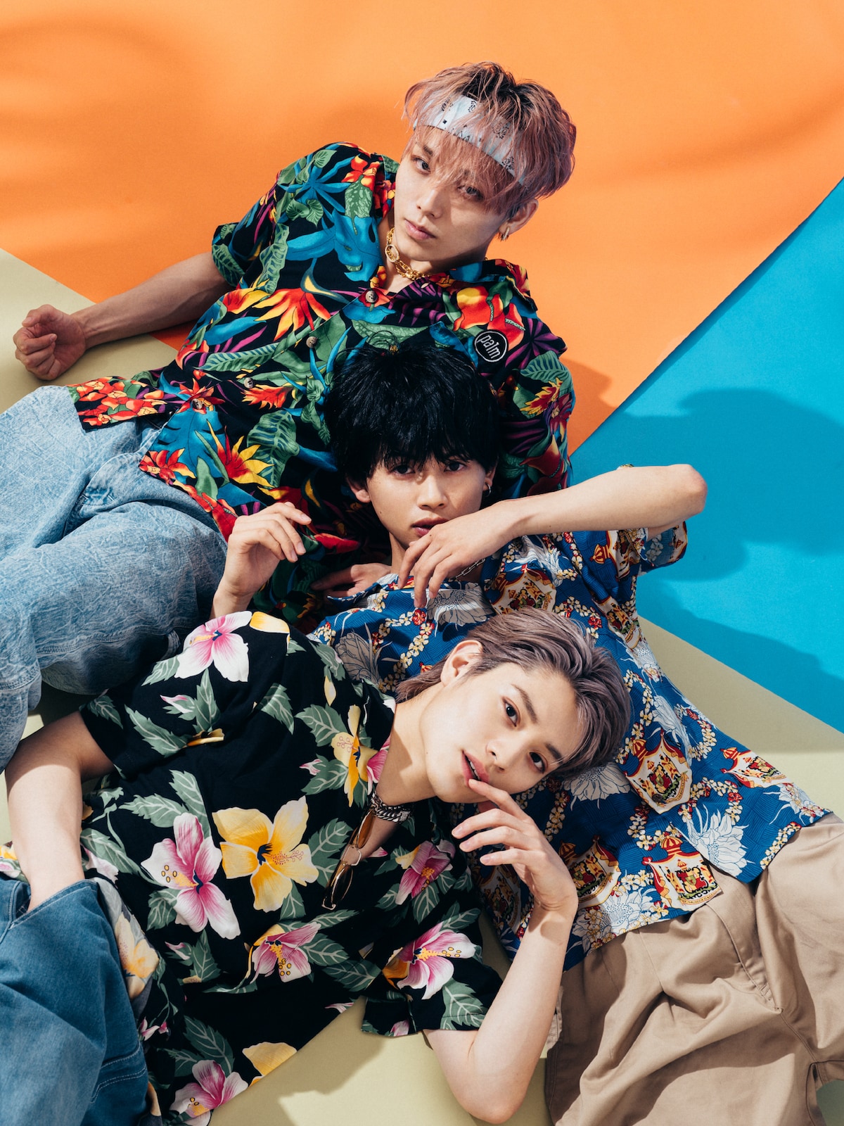 上からHAYATO、NAOYA、KENSHIN。