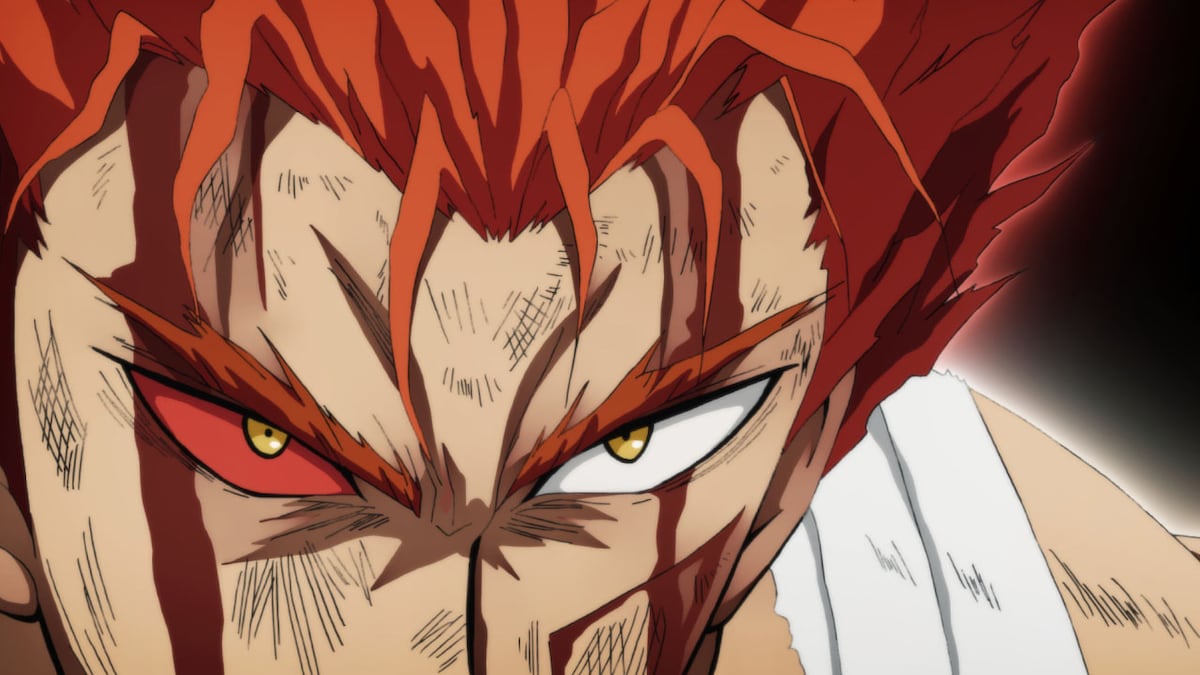 アニメ「ワンパンマン」#24（第2期・第24話）より、ガロウ。