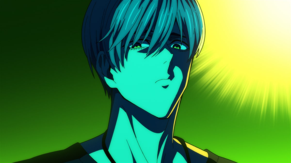 アニメ「ワンパンマン」#30（第3期・第6話）より、アマイマスク。