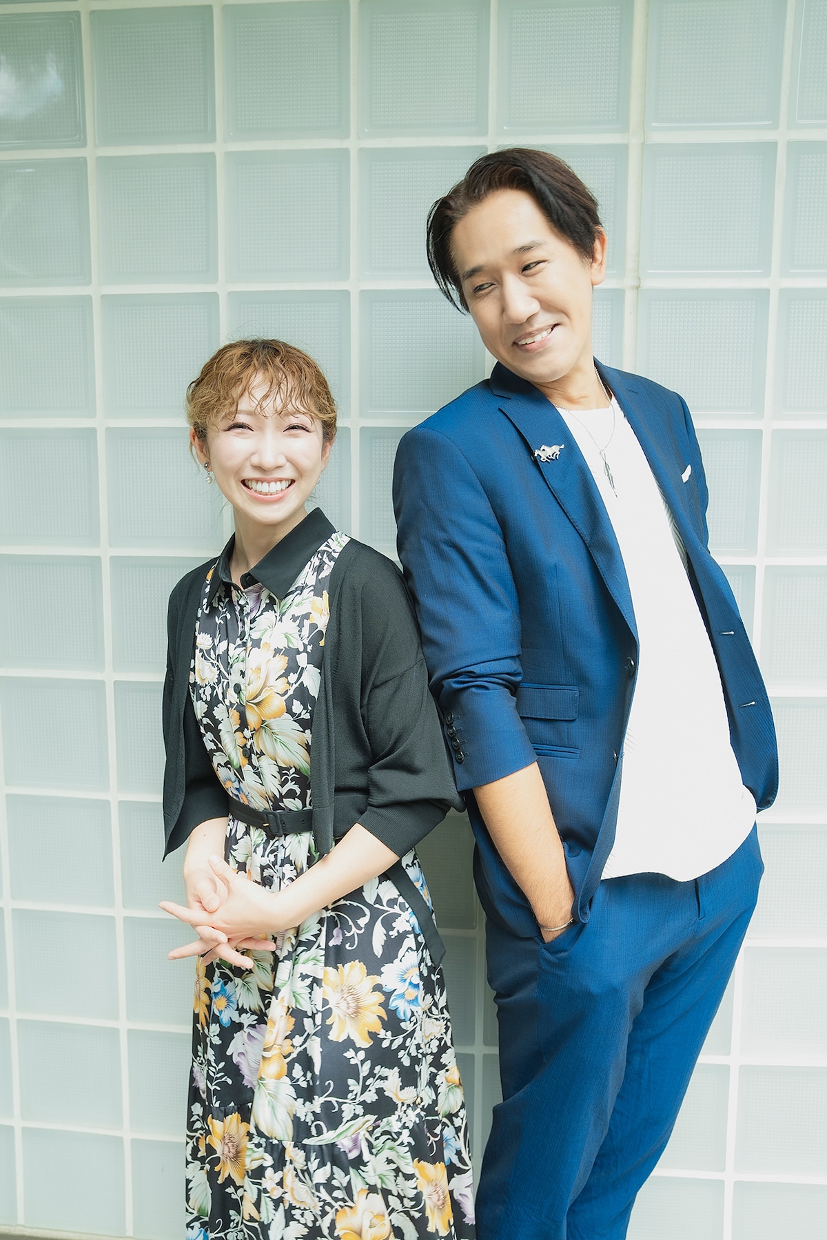 左から森彩香、安中淳也。