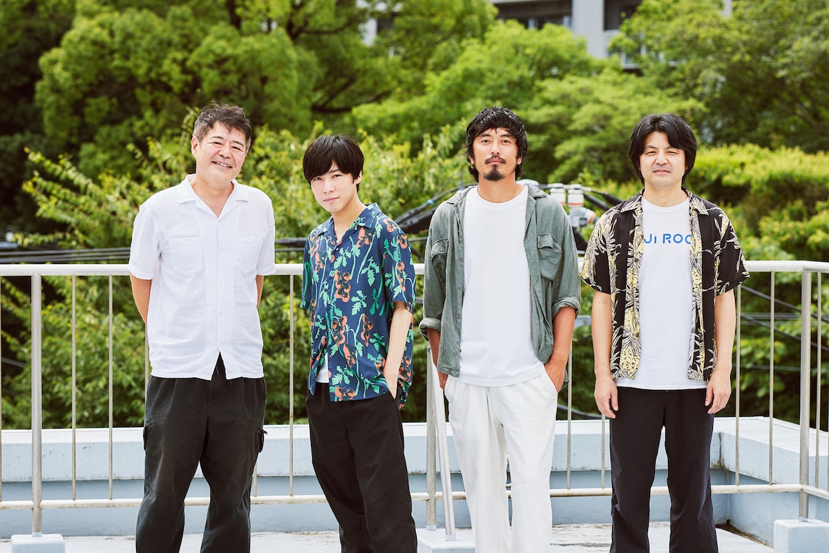 左から佐藤正和、葉山昴、杉田大祐、松本哲也。