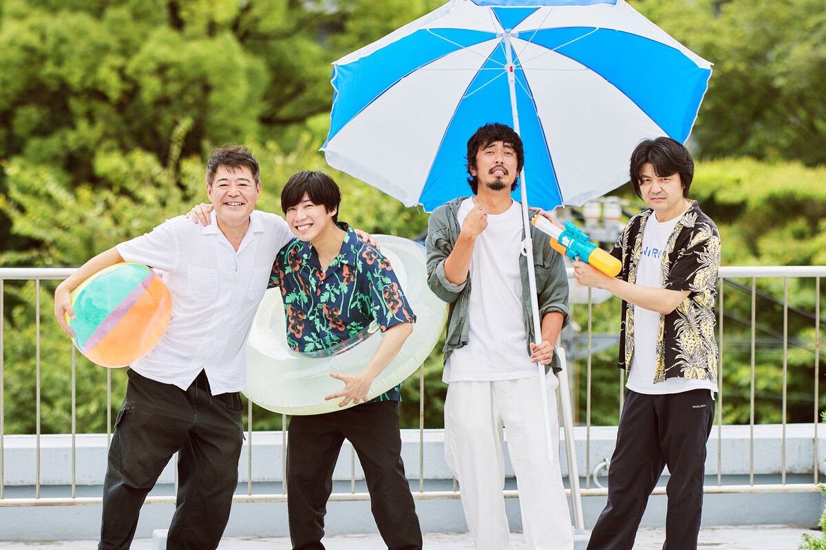 左から佐藤正和、葉山昴、杉田大祐、松本哲也。