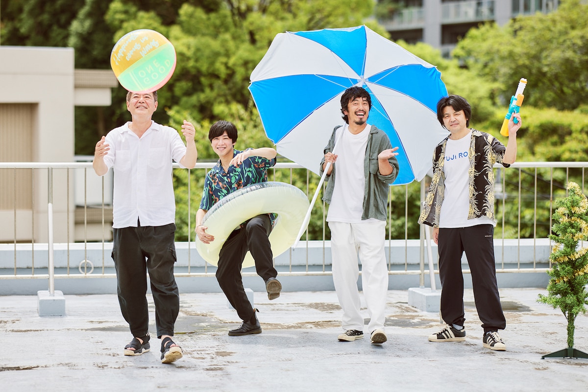 左から佐藤正和、葉山昴、杉田大祐、松本哲也。