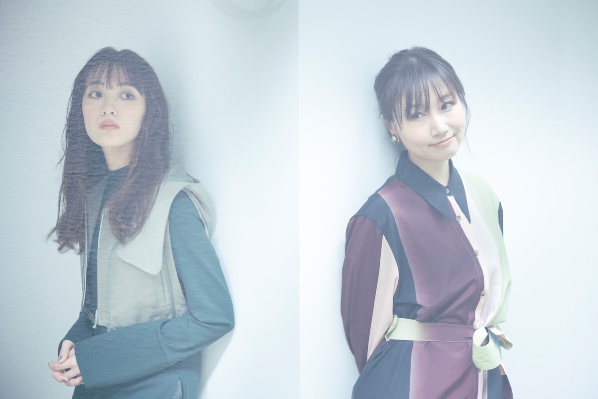 左から長屋晴子(緑黄色社会 / Vo, G)、大塚 愛。