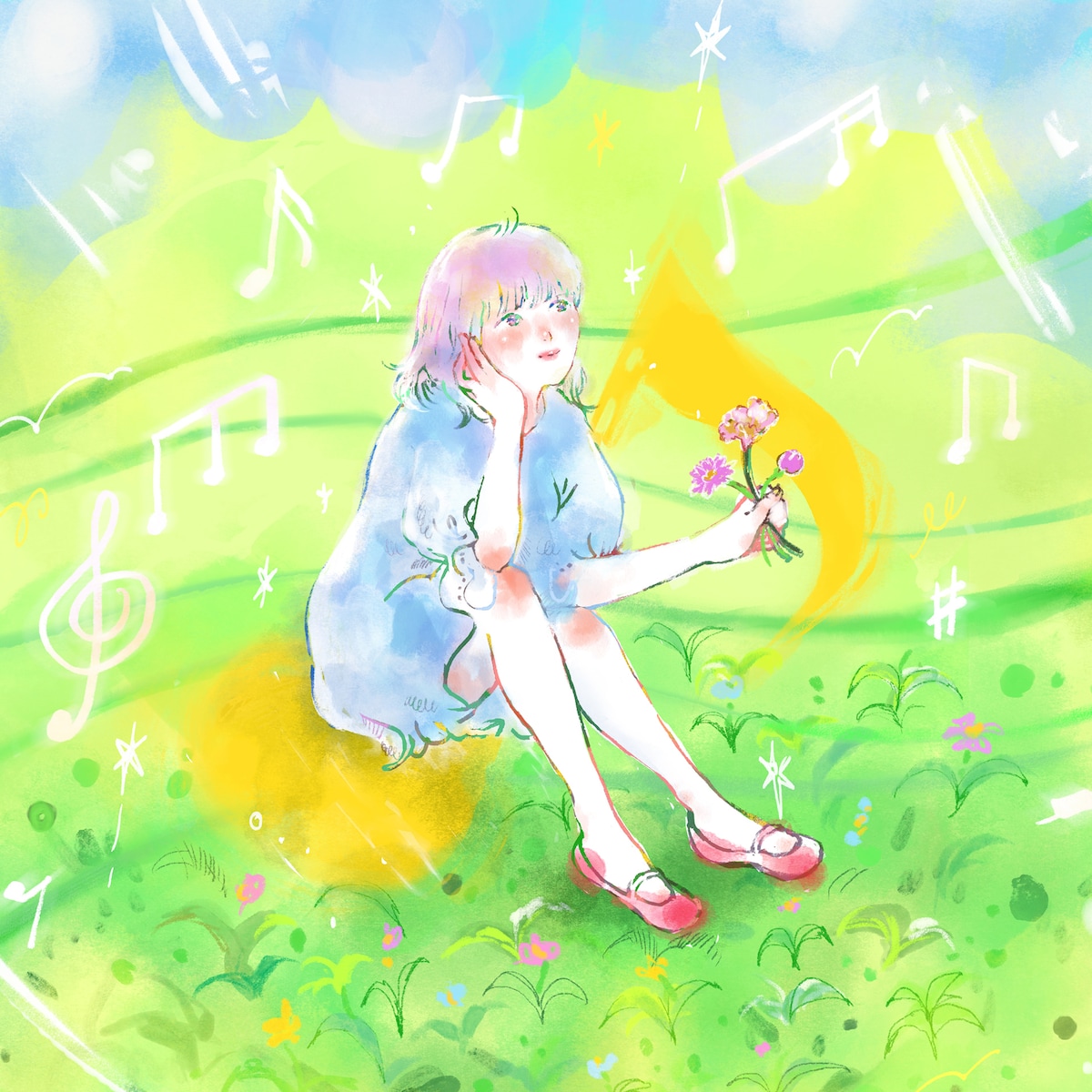 otsumami feat.mikan「よりどり日和」配信ジャケット