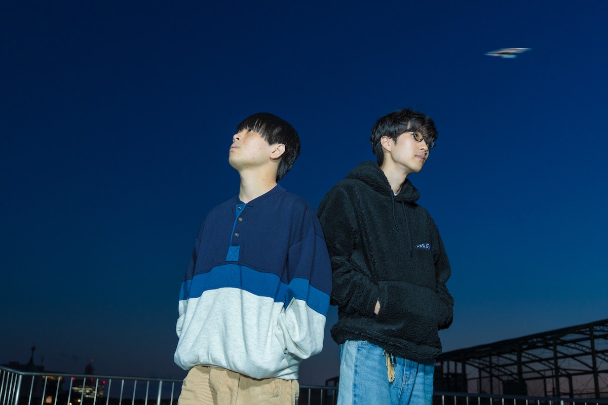 左から柴田、西山。