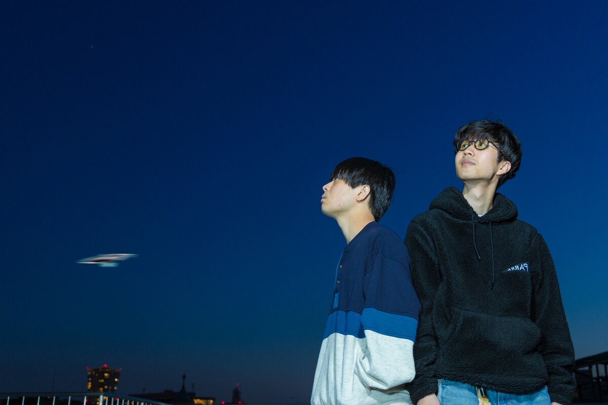 左から柴田、西山。