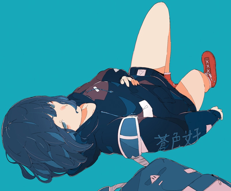 「ガールズブルー・ハッピーサッド」通常盤ジャケット