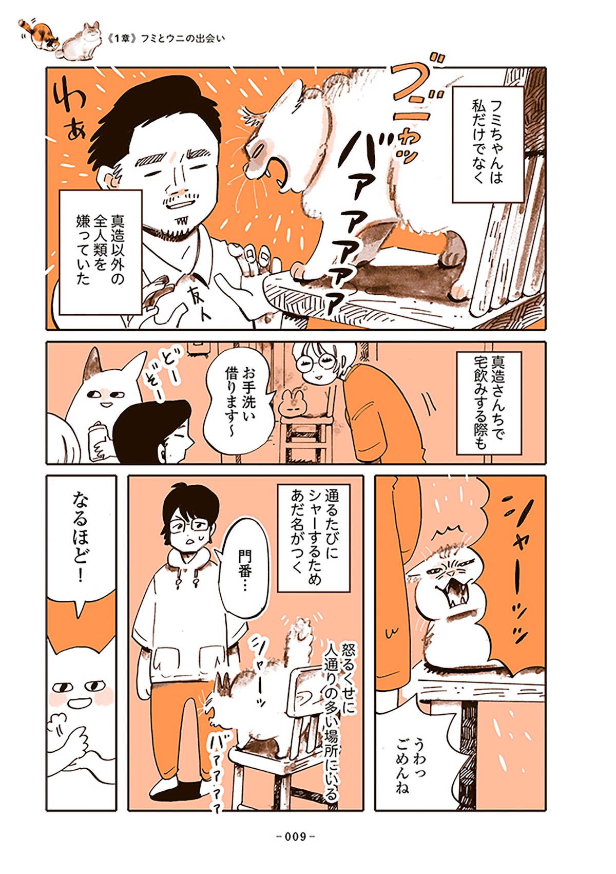 「うちの猫は仲が悪い」