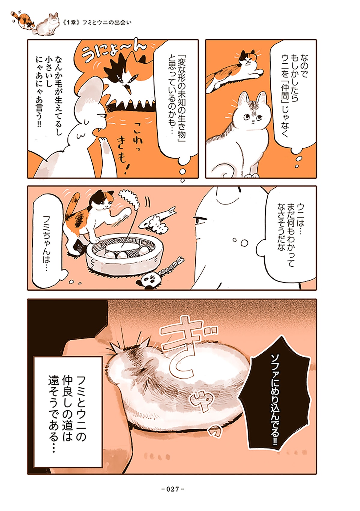 「うちの猫は仲が悪い」
