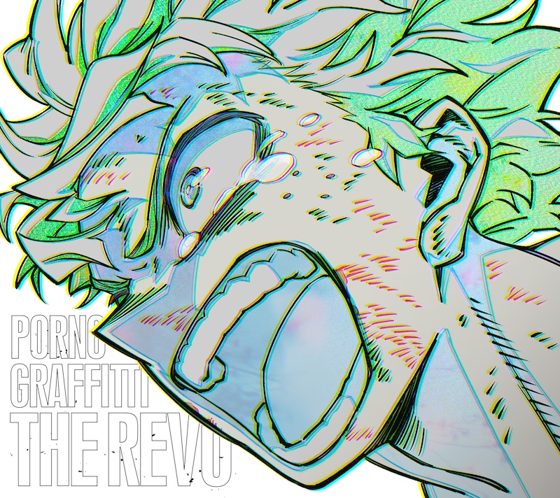ポルノグラフィティ「THE REVO」期間生産限定アニメ盤ジャケット