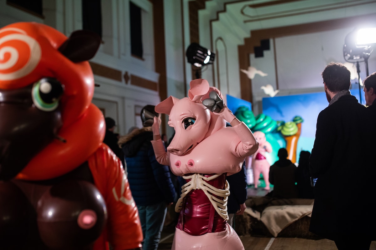 サエボーグのパフォーマンスの様子。（Photo: Dark Mofo 2019）