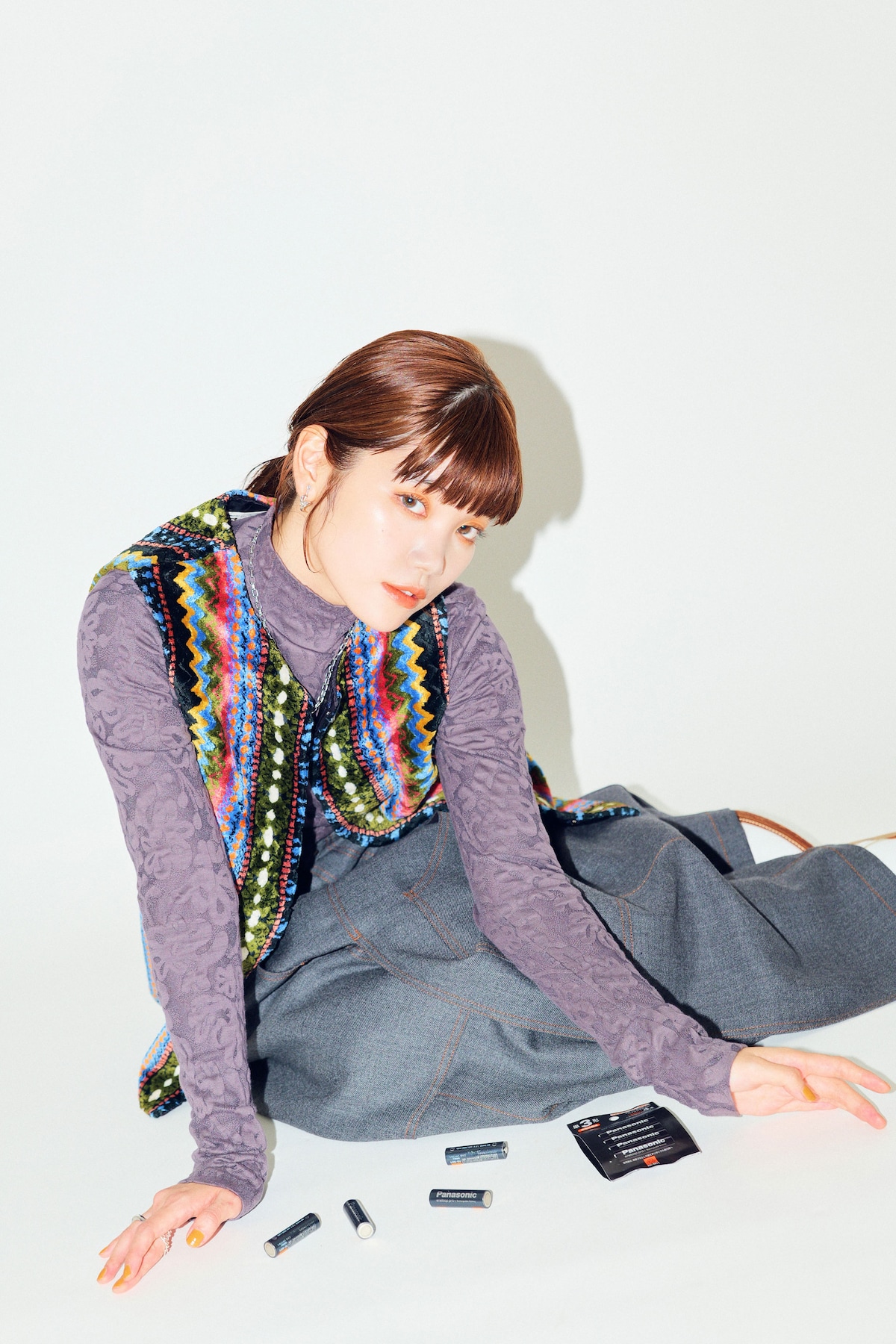 デジタル一眼カメラ「LUMIX DC-S5M2」と、「エネループ プロ」をセットしたストロボ「Neewer TT560」を使って撮影したセントチヒロ・チッチの写真。