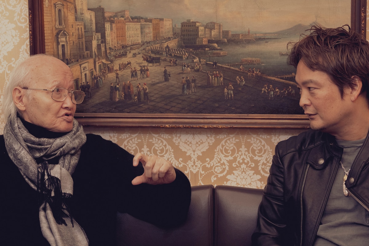 左から川添象郎、大郷剛。