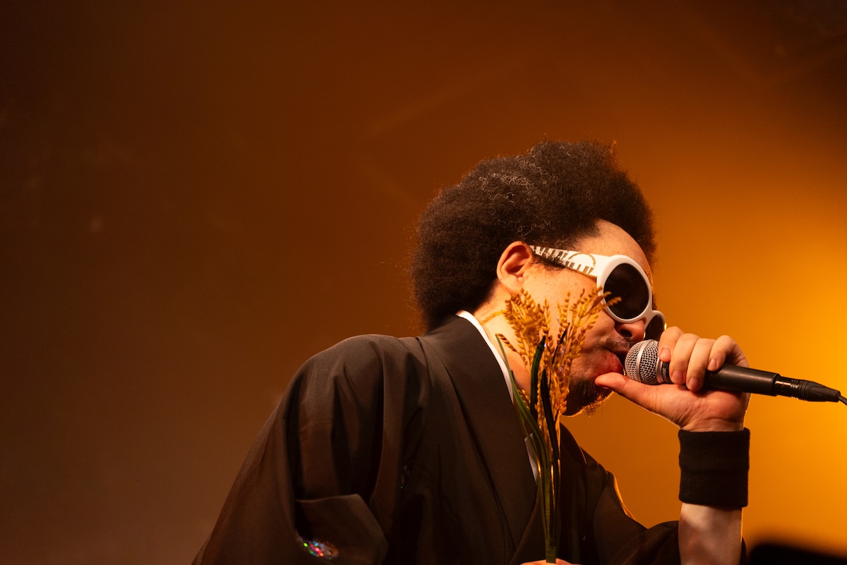 「レキシツアー2024 ～稲ふったりもしたけれど、私はげんきです～」の様子。（撮影：森口眞梨子）