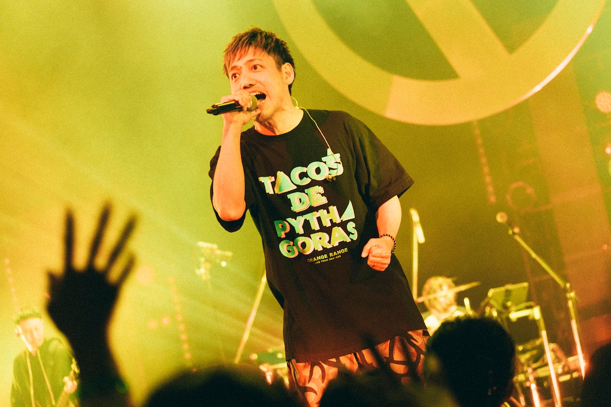 HIROKI（Vo / ORANGE RANGE）（撮影：平野タカシ）