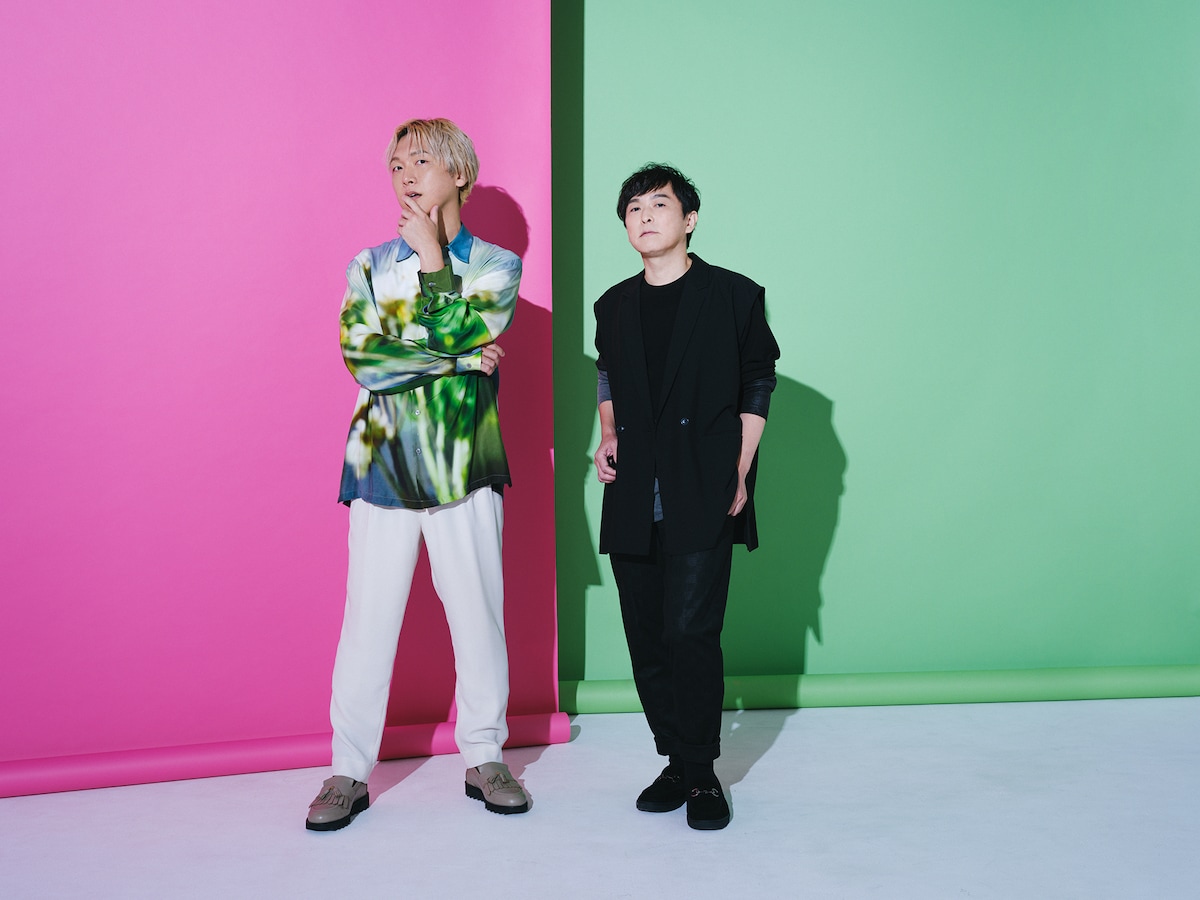 左から立花慎之介、保志総一朗。