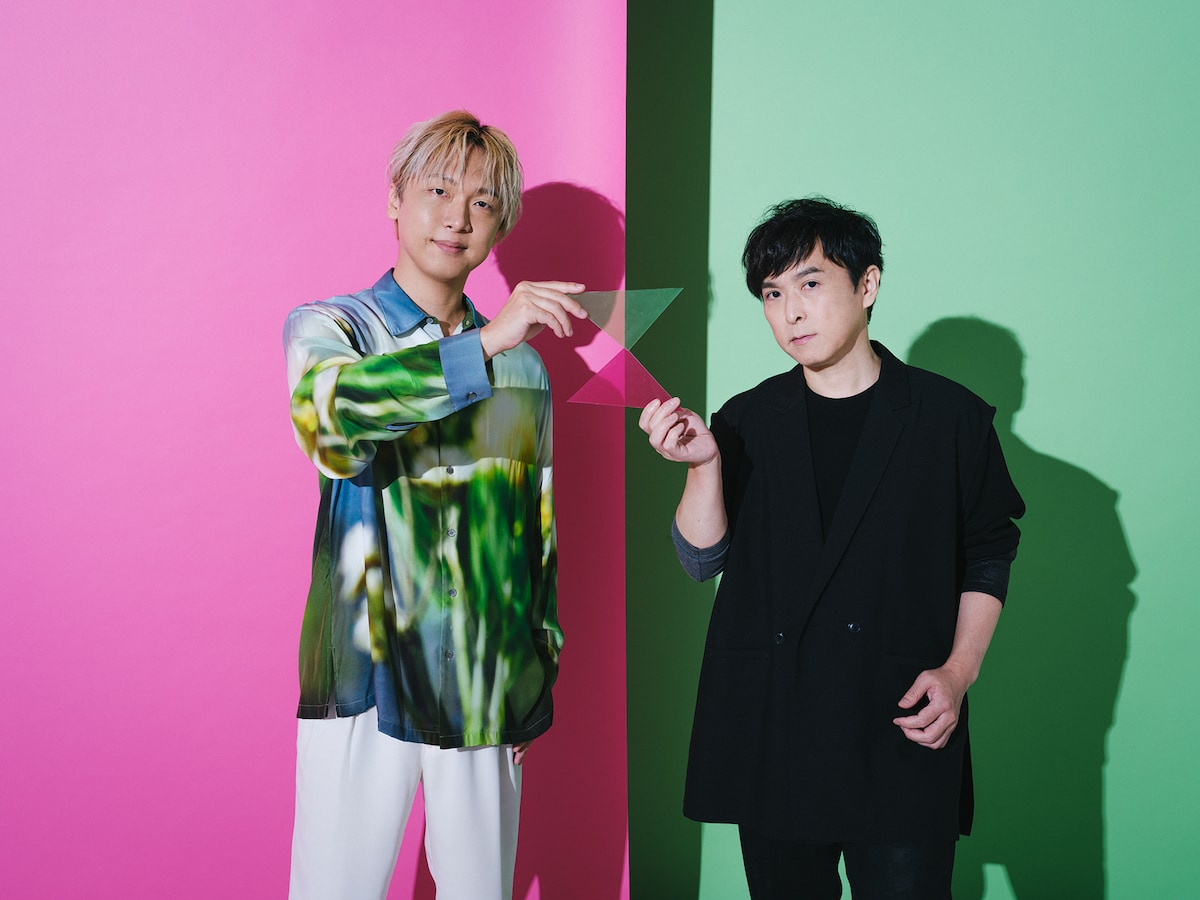 左から立花慎之介、保志総一朗。