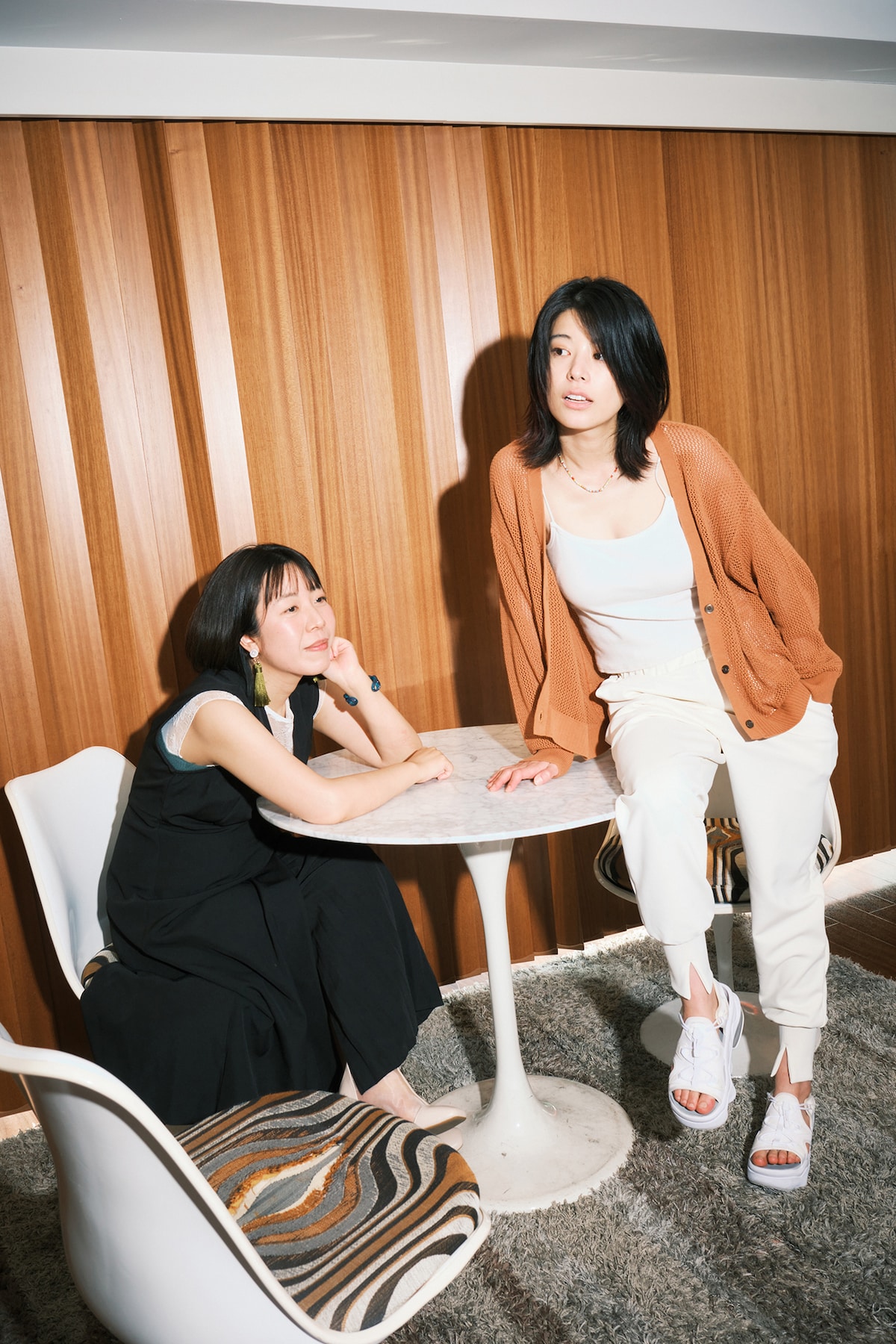 左から山田佳奈、さとうほなみ。