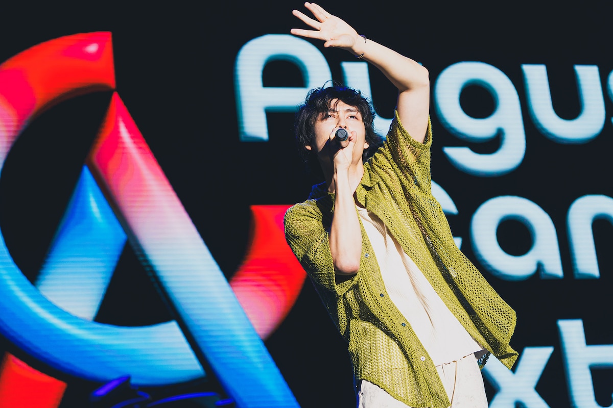 2025年9月6日に神奈川・ぴあアリーナMMで開催された「Augusta Camp 2025 ～YAMAZAKI MASAYOSHI 30th Anniversary～」より（Photo by ATSUKI IWASA）。